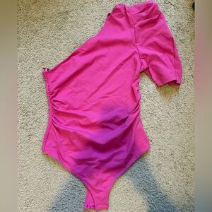 Free People Pink Bodysuit